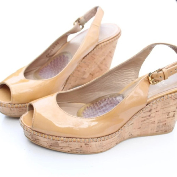 Stuart Weitzman sling back wedges - Picture 15 of 15